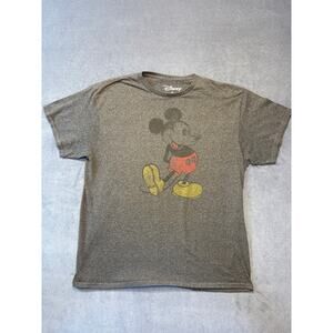 Disney Classic Mickey Mouse Graphic T-Shirt, Size X-Large Unisex